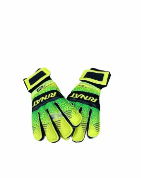 Rinat guanto portiere KANCERBERO Quantum Spines Turf 1KAQSTAA50-417 verde neon