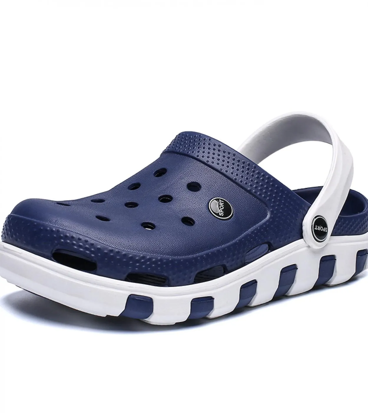 Sandali chirurgici Zoccoli Medici Infermieri Scarpe da lavoro bianche Donna Uomo Antiscivolo Sala operatoria Lab Pantofole piatt