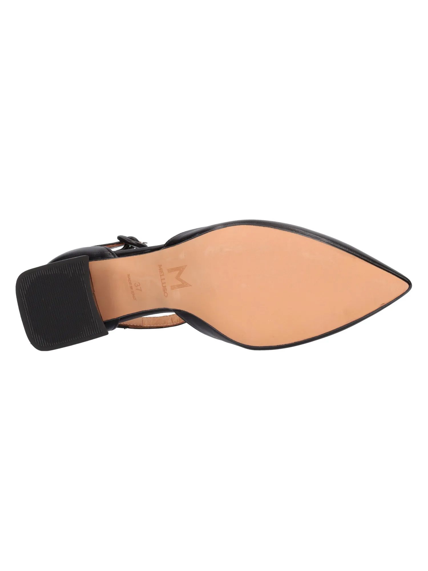 Scarpa con tacco largo Melluso da donna nera