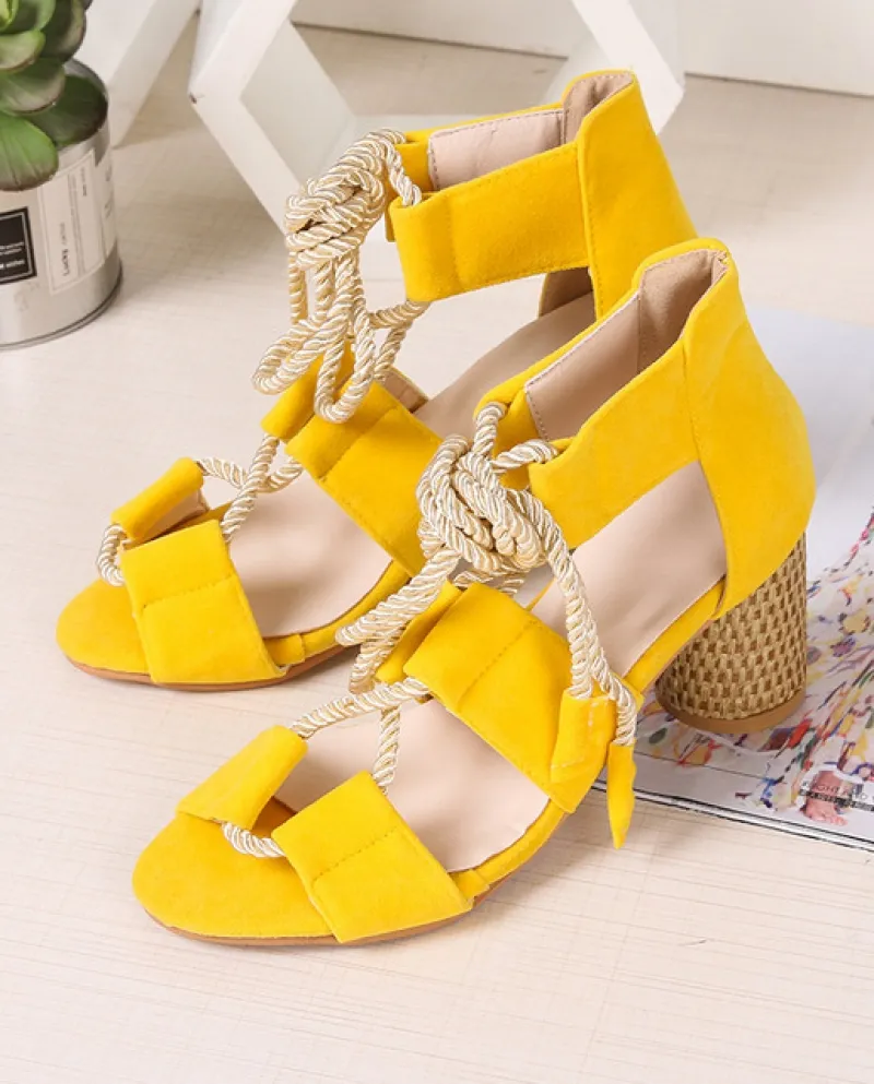 Scarpe Per Le Donne Colori Misti Sandali Con Tacco Alto Delle Donne di Modo Sandali Romani Casual Lady Scarpa Chaussure Femme Za