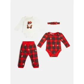 SET 2 BODY+PANTALONE REVERSIBILE PER BAMBINI GUESS