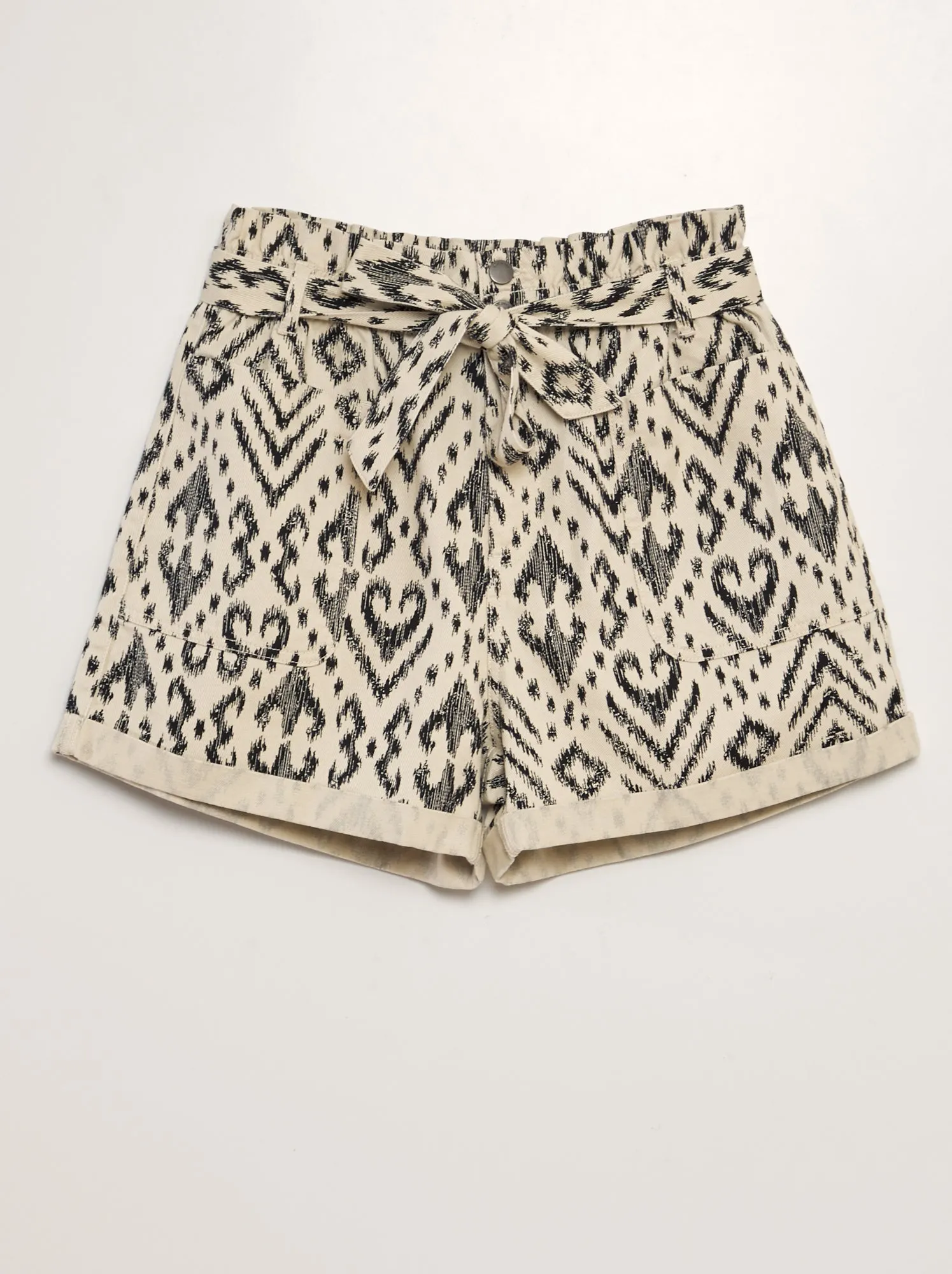 Shorts 'JDY' in twill - NERO