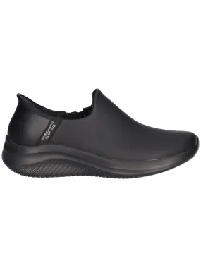 Sneaker Skechers Slip-Ins Vegan da donna nera