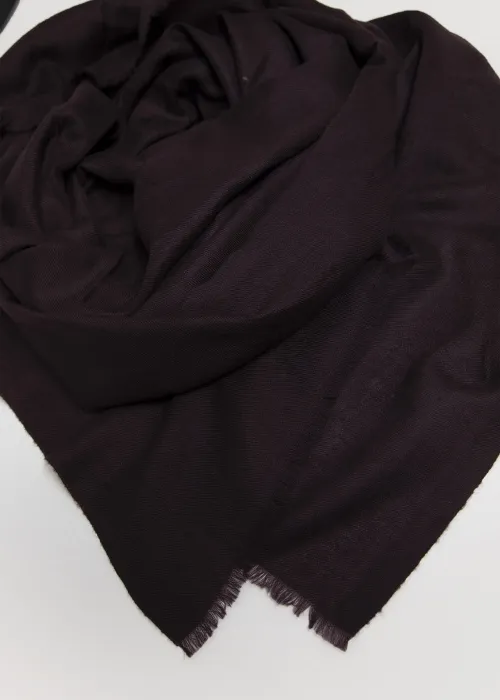 Stola in Cashmere Bordeaux Scuro