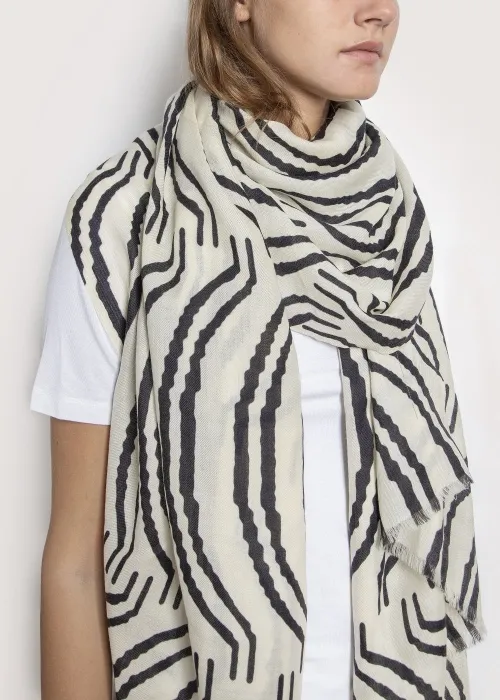 Stola in cashmere Tigre