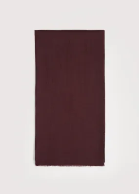 Stola in Cashmere Vino