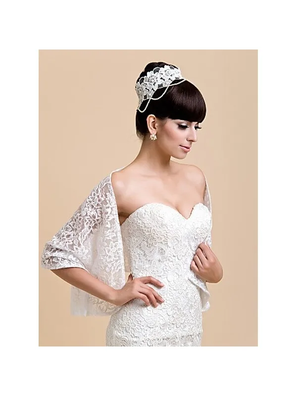 Stola in pizzo da Sposa