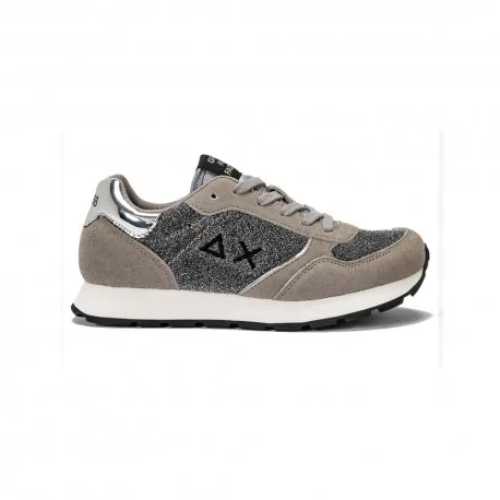 Sun 68 Ally Glitter Gs Argento Nero - Scarpe Ginnastica Bambina