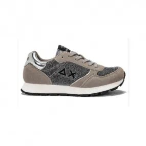 Sun 68 Ally Glitter Gs Argento Nero - Scarpe Ginnastica Bambina