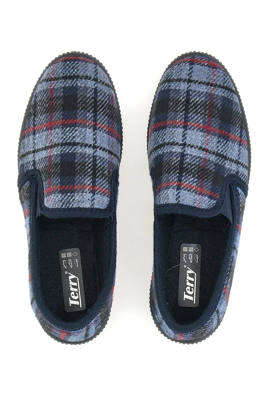   TERRY Pantofole Terry 422 Blu