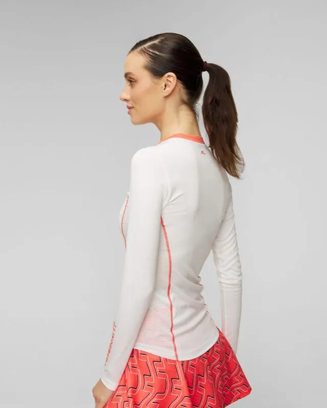 Top sportivo bianco da donna J.Lindeberg Amelia