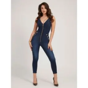 Tuta denim skinny guess