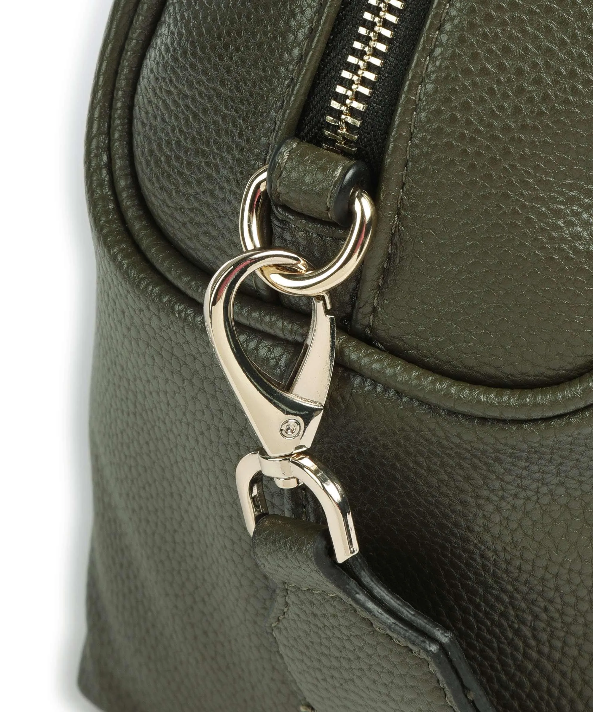  Valentino Bags Cinnamon Re Borsa a mano pelle sintetica verde scuro  