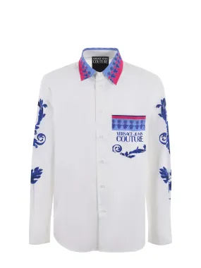  VERSACE JEANS Camicia Versace Jeans Couture in popelineDisponibile Store Scafati 