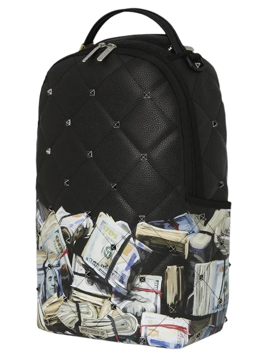 ZAINO TRAPUNTATO CON BORCHIE MONEY STASH